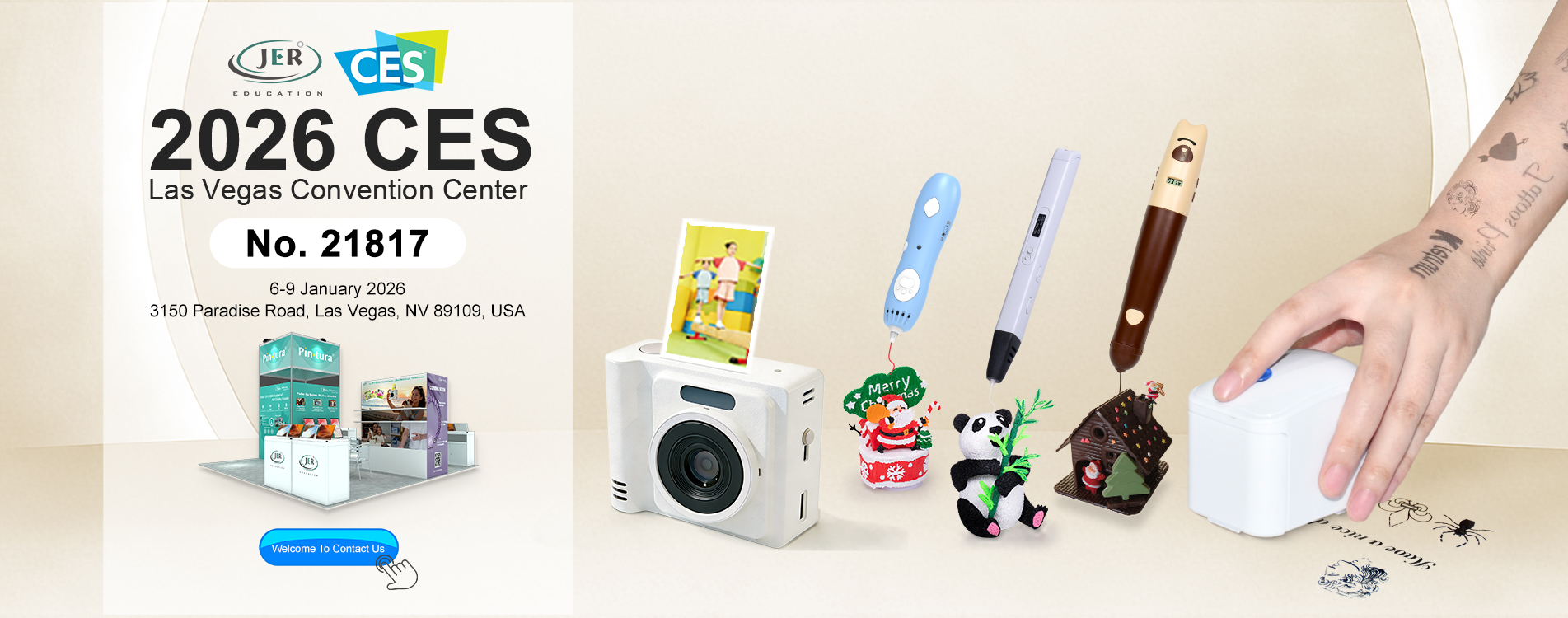 JER Education welcomes you to 2026 CES